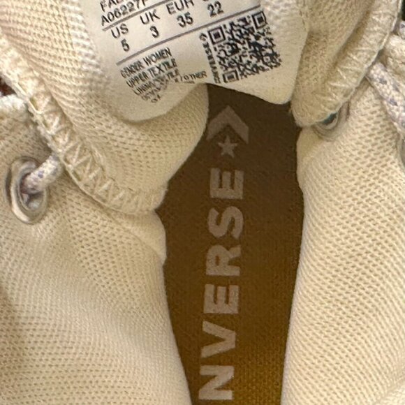 Converse Chuck Taylor All Star Hi Aqua Mist Blue High Top Sneakers Womens Size 5 - Picture 7 of 8